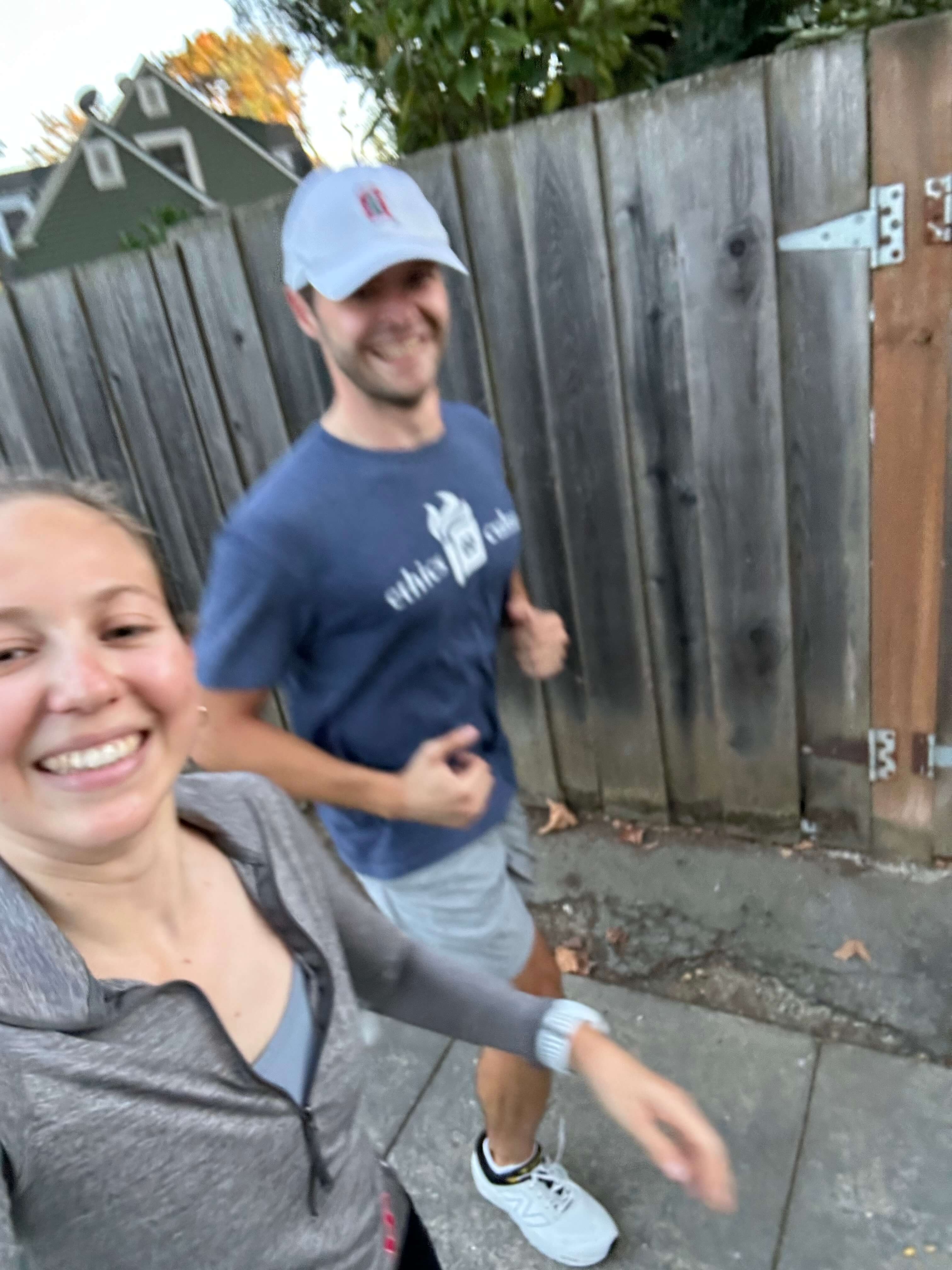 Our First Run Together 1